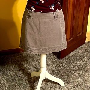 Skirt, grey , cotton/spandex